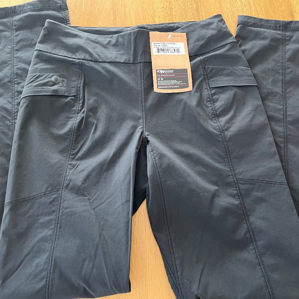 Outdoor Research Equinox Pants Hiking/Climbing Size 0 - Black
